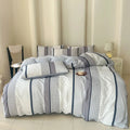 Axyaa Home Cotton Queen Bedding Set with Sheets Comforter Cover Pillowcase