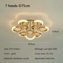 Axyaa Postmodern Living Room Ceiling LightLuxury Master Bedroom Designer Lamp