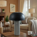 Axyaa Ceramic Jar Table Lamp - Nordic Japanese Wasabi Style Retro Home Decor