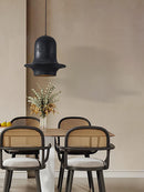 Axyaa Black Industrial Chandelier for Cafe & Restaurant Decor