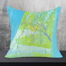 Axyaa Patterned Cushion Cover 45*45 for Sofa, Square Decor Pillowcases