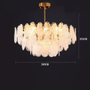 Axyaa Luxury Cloud Glass Chandelier for Living Room and Bedroom