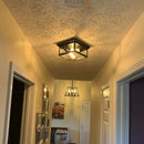 Axyaa Retro Iron Ceiling Light for Bedroom Living Room Industrial Style