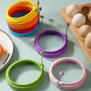 Axyaa Silicone Egg Ring Mold for Cooking Breakfast in Frying Pan