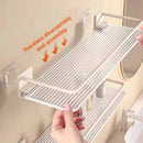 Axyaa Bathroom Shelf: Wall-Mounted Rustproof Aluminum Organizer for Shower, Vanity & Toilet