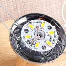 Axyaa LED Table Lamps: Simple Chinese Style Dimmable USB Night Light, Fabric Lampshade