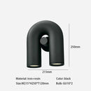 Axyaa Nordic LED U-shaped Chandelier for Living Room, Bedroom, Children's Room - Wall Light
