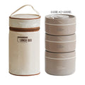 Axyaa Insulated Stackable Lunch Container Set for Adults and Kids