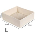 Axyaa Underwear Drawer Organizer Clothes Bra Socks Pants Storage Box for Wardrobe