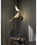 Axyaa Magpie Wall Lamp: LED 360° Rotating, Bedroom & Living Room Lighting Decoration
