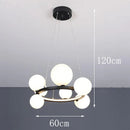 Axyaa Modern LED Pendant Chandeliers for Dining Room Lighting