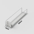 Axyaa Beverage Spring Pusher Organizer for Fridge, Automatic Drink Dispenser Shelf
