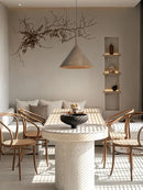 Axya Rustic Metal Bar Pendant Chandelier, Nordic Handmade, E27, Dinning, Coffee Shop, Hotel