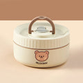 Axyaa Stainless Steel Thermal Lunch Box: Insulated, Leak Proof, Microwave Safe, Portable Bento Box