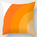 Axyaa Geometric Ginkgo Leaf Print Pillow Cover for Stylish Home & Office Decor