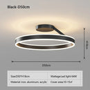 Axyaa Minimalist Ring LED Ceiling Chandelier for Dining Living Room Bedroom Lighting