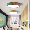 Axya Macaron Chandelier: Modern LED Ceiling Light for Home Interior Lighting