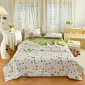 Axyaa Washed Cotton All Season Comforter for Single Double Bed