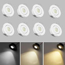 Axyaa 10 Pcs 5W Dimmable Aluminum LED Ceiling Downlight COB Spot Light