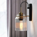 Axyaa LED Glass Wall Lamp Modern Decorative Lighting for Living Room, Bedroom, and Corridor