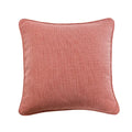 Axyaa Cotton Linen Cushion Cover Set in Peach Orange Grey Ivory for Home Décor