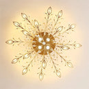 Axyaa Crystal Ceiling Light Tree Branch Modern Minimalist American Style