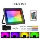 Axyaa RGB Flood Light: 100W 50W 30W 20W Waterproof Outdoor Spotlight Street Light
