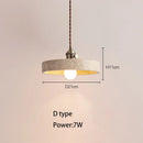 Axyaa Creative Stone LED Chandelier Retro Hanging Lamp for Kitchen Bedroom Lighting