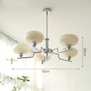 Axyaa Bauhaus Medieval Modern Chandelier for Bedroom, Study, Living, Dining Room