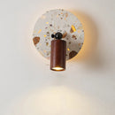 Nordic Rotating Stone LED Wall Lamp for Bedroom | Axyaa Wabi Sabi Style Table Lamp