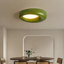 Axyaa Avocado Green Nordic Ceiling Light - Modern Designer Studio LED Lighting