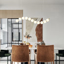 Axyaa Modern Copper Designer Chandelier for Dining Room, Bedroom & Staircase