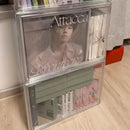 Acrylic CD Display Stand Storage Box for Idol Albums by Axyaa