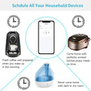 Axyaa Smart Plug 20A 16A with Power Monitoring & Timing for Alexa Google Home