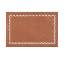 Axyaa Geometric Fabric Placemats Set for Christmas Table Decor