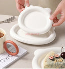 Axyaa Ceramic Premium Meal Plate for Breakfast, Western Desserts, and Afternoon Tea
