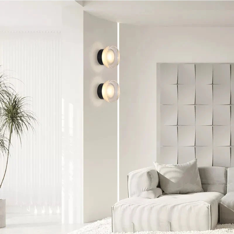 Axyaa Nordic Acrylic Bedroom Wall Lamp