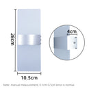Axyaa LED Wall Light, Aluminum Acrylic Hardwire Sconces for Bedroom, Living Room