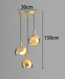 Axyaa Modern Living Room LED Chandeliers Indoor Ceiling Hanging Lights