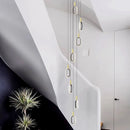 Axyaa Modern Chandelier Pendant Lights for Indoor Stair Lighting