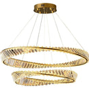 Axyaa Nordic Crystal Chandelier for Luxury Living Room & Dining Room