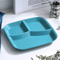Axyaa Food Grade Plastic Dinner Plate Multipurpose Storage Tray Heat-resistant Dishes