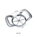 Axyaa Stainless Steel Fruit Cutter & Divider - Ultra-Sharp Apple, Orange, Pear Slicer