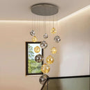 Axyaa LED Pendant Chandeliers for Modern Home Decor Living Room Lighting