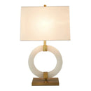 Axyaa Marble Table Lamp - Modern LED Desk Light for Home Decor