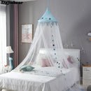 Axyaa Baby Room Mosquito Net: Round Crib Canopy for Girls - Kid Bed Decoration
