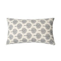 Axyaa White Linen Print Cushion Cover for Living Room and Bedroom