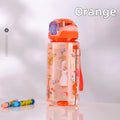 Axyaa Dino Water Bottle: Kid's Leakproof Sippy Cup with Silicone Straw