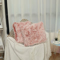 Axyaa Super Soft Faux Fur Throw Pillow Cover for Sofa Bed, 45x45 CM