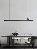 Axyaa Nordic LED Dining Chandelier Dimmable Pendant Lights for Living Room & Kitchen